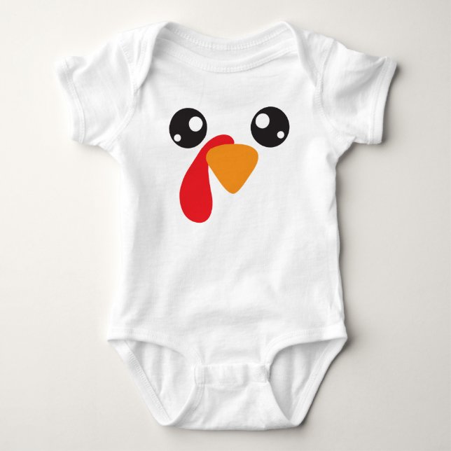 Body Para Bebê Uma Peça Bebê De Fato (Frente)