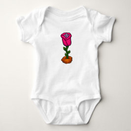 Body Para Bebê Uma Rosa é uma Rosa