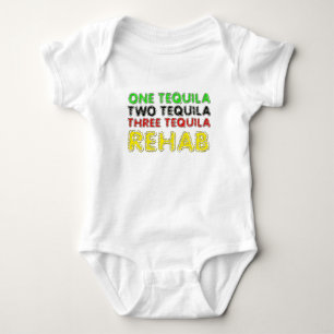 Body Para Bebê Uma Tequila, Duas Tequila, Três Tequila, Rehab