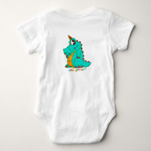 Body Para Bebê Uni-Gator One Piece