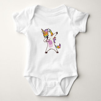 Body Para Bebê Unicorn Dabbing, presentes para meninas