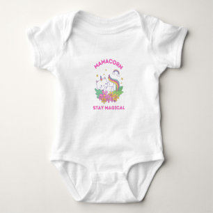 Body Para Bebê Unicorn Fan Club Magical Baby