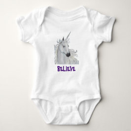 BODY PARA BEBÊ UNICÓRNEO