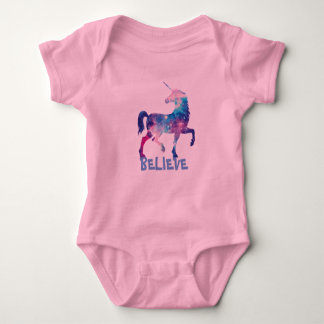 BODY PARA BEBÊ UNICÓRNEO