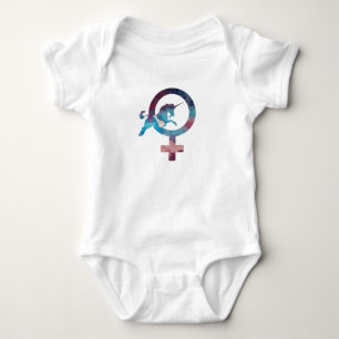 Body Para Bebê Unicórnio de Venus
