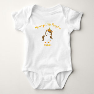 Body Para Bebê Unicórnio Pequeno Abobrinha da Mamãe
