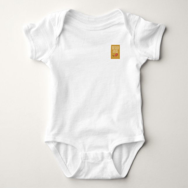 Body Para Bebê Unidade sem rolagem (Frente)