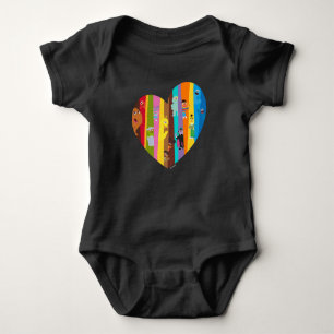 Body Para Bebê Unindo Corações