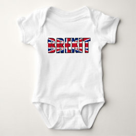 Body Para Bebê Union Jack Brexit