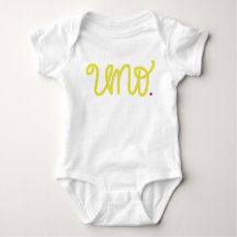 Uno, 1º aniversário onsie