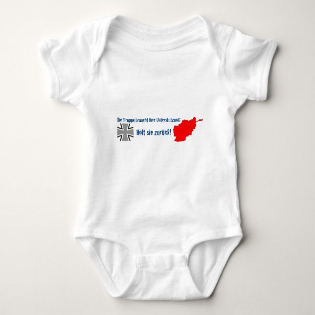 Body Para Bebê Unterstützt morre zurück do sie de Truppe - de (Frente)