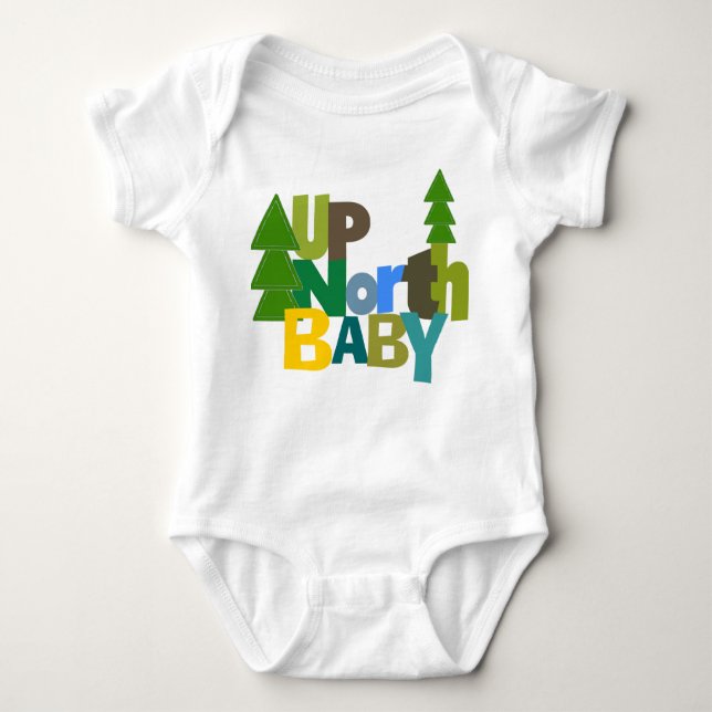 Body Para Bebê UpNorth Baby (Frente)