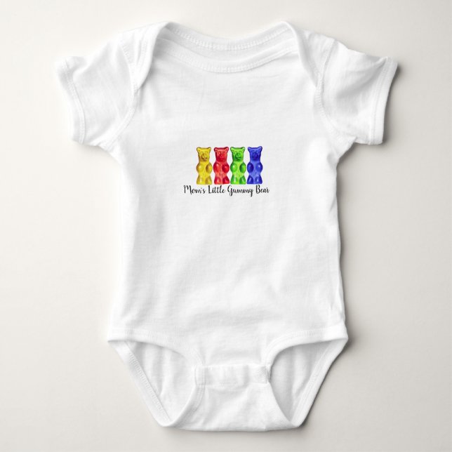 Body Para Bebê Ursinho de Mamãe (Frente)