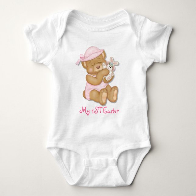 Body Para Bebê Ursinho Girl 1RUA (Frente)