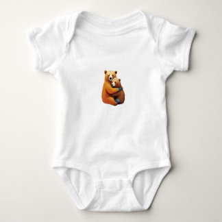 Body Para Bebê Urso