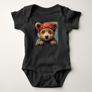 Body Para Bebê Urso