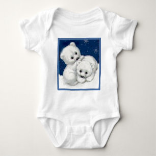 Body Para Bebê Urso Cubs polar bonito
