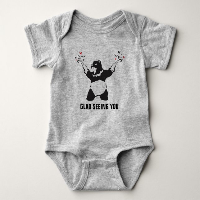 Body Para Bebê Urso de Partido (Frente)