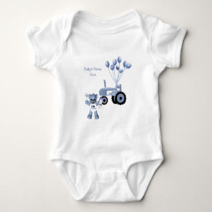 Body Para Bebê Urso do rosa de bebê e t-shirt cor-de-rosa do