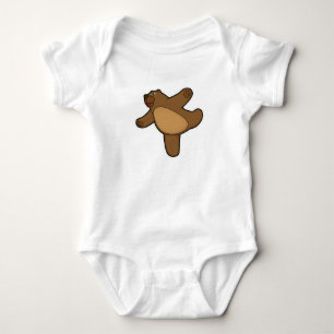 Body Para Bebê Urso em Yoga Estreitamento