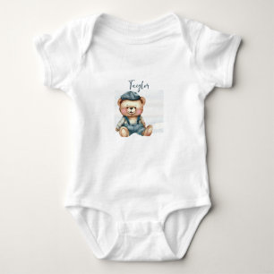 Body Para Bebê Urso Personalizado Encantado