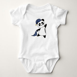 Body Para Bebê Urso Sonolento Panda Panda