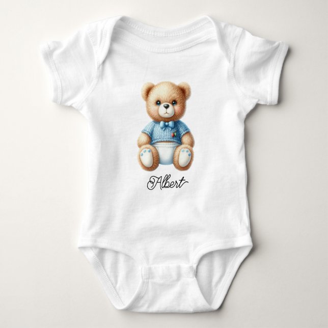 Body Para Bebê Ursozinho Fofo (Frente)