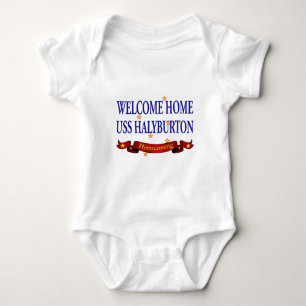 Body Para Bebê USS Home bem-vindo Halyburton