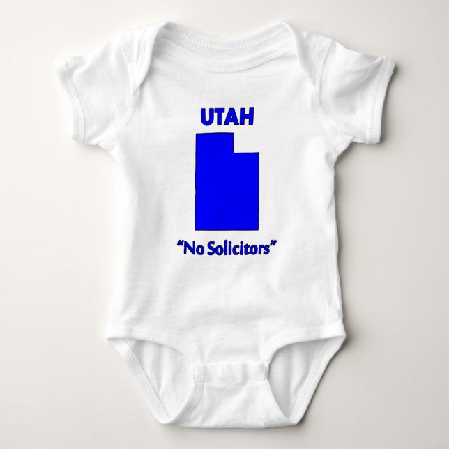 Body Para Bebê Utah - Sem Pedintes (Frente)
