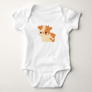 Body Para Bebê Vaca Ayrshire