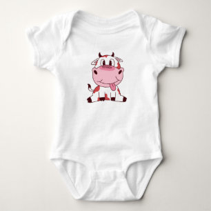 Body Para Bebê Vaca-Bebê