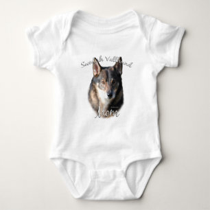 Body Para Bebê Vallhund Mãe 2 Sueco