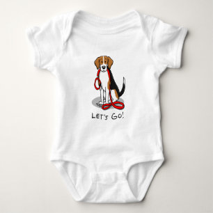 Body Para Bebê Vamos! Febre (tricolor 3) Cão