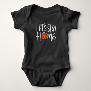 Body Para Bebê Vamos Fique Em Casa