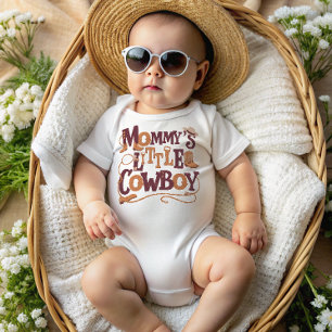 Body Para Bebê Vaqueirinho da Mamãe