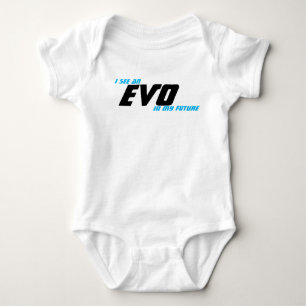 Body Para Bebê Vejo uma EVO no meu futuro