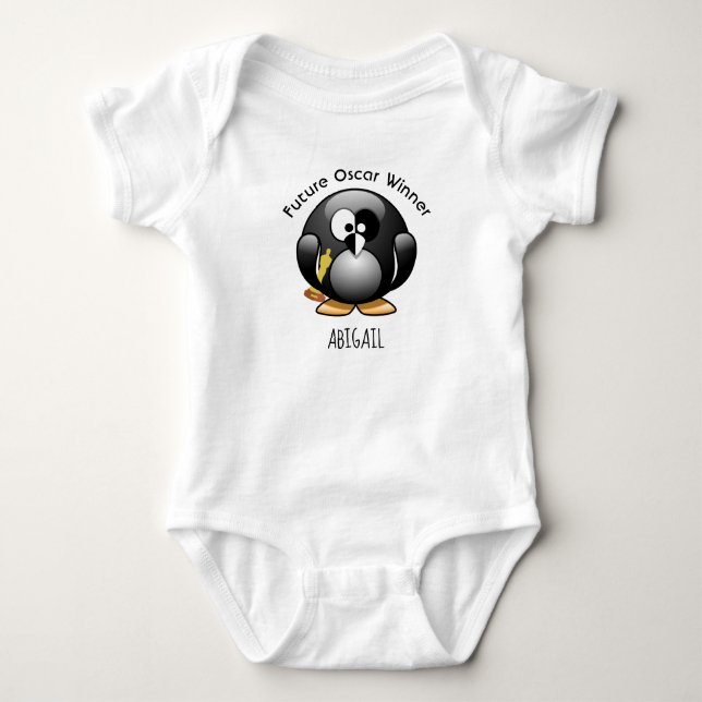Body Para Bebê Vencedor do Oscar Futuro (Frente)