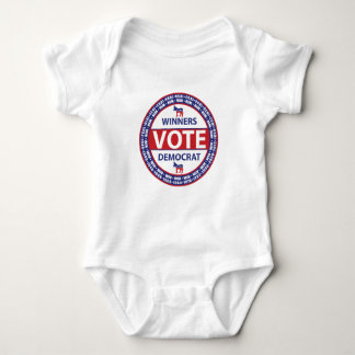 Body Para Bebê Vencedores votam nos democratas