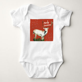 Body Para Bebê Vendedor de Natal