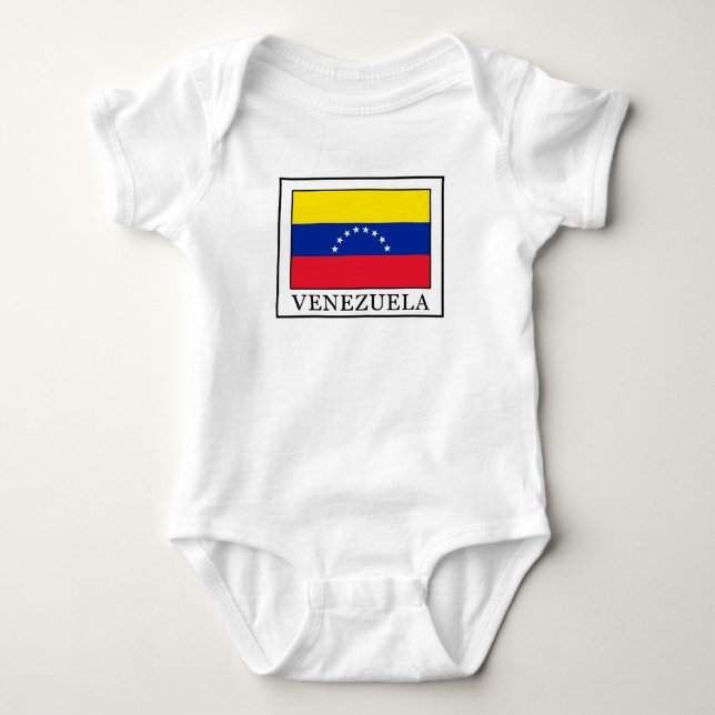 Body Para Bebê Venezuela (Frente)