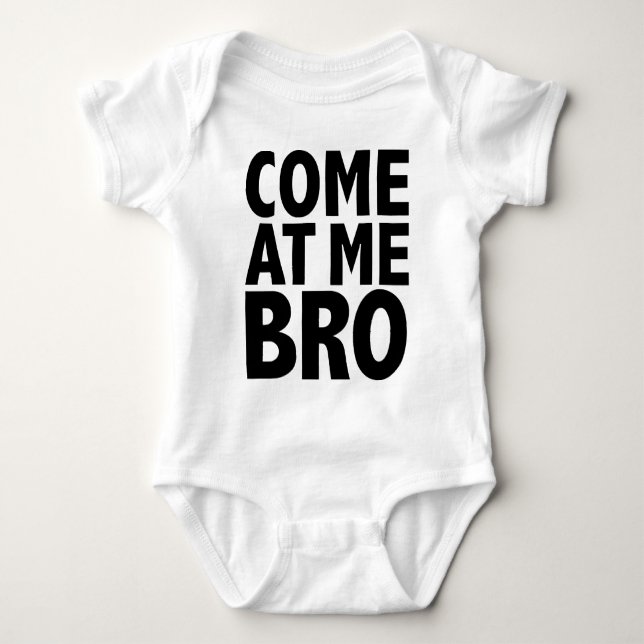 BODY PARA BEBÊ VENHA ATÉ MIM IRMÃO (Frente)