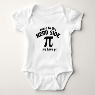 Body Para Bebê Venha Para O Lado Nerd ... Nós Temos Pi