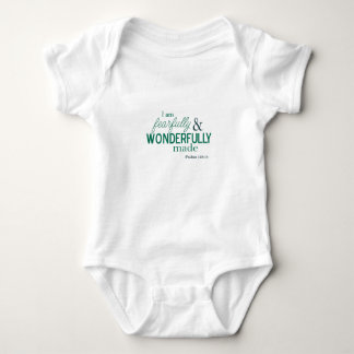 Body Para Bebê verso infantil branco da bíblia do t-shirt