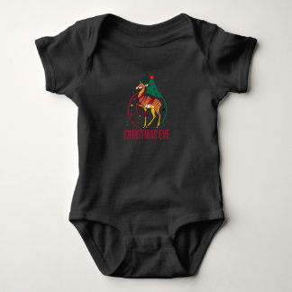 Body Para Bebê Véspera de Natal
