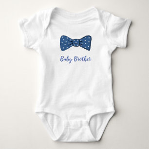 Body Para Bebê Veste do laço do irmão do bebê