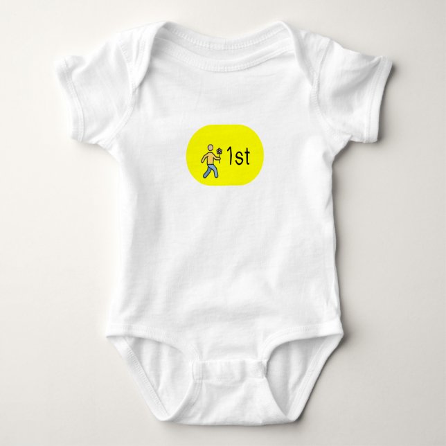 Body Para Bebê Vestido de Bebê (Frente)