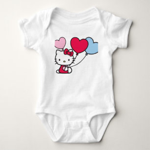 Body Para Bebê Vestido de Bebê Cute Kitty – Impressão de Gato Ado