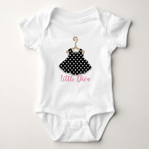 Body Para Bebê Vestido Negro Pequeno Caçador de Crianças