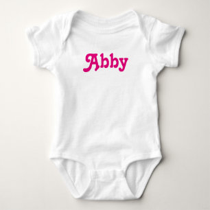 Body Para Bebê Vestuário Bebê Abby