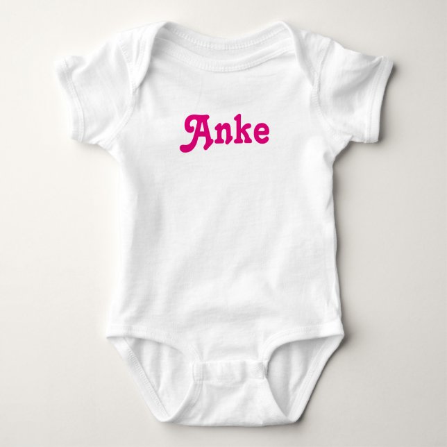 Body Para Bebê Vestuário Bebê Anke (Frente)